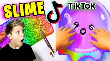 THE MOST SATISFYING SLIME TIKTOKS EVER!! Prezley