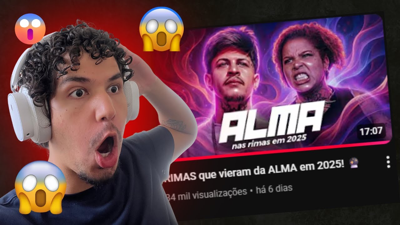 Reagindo a RIMAS que vieram da ALMA em 2025! 🔮| RimasCompilationHD - JottaD REACT