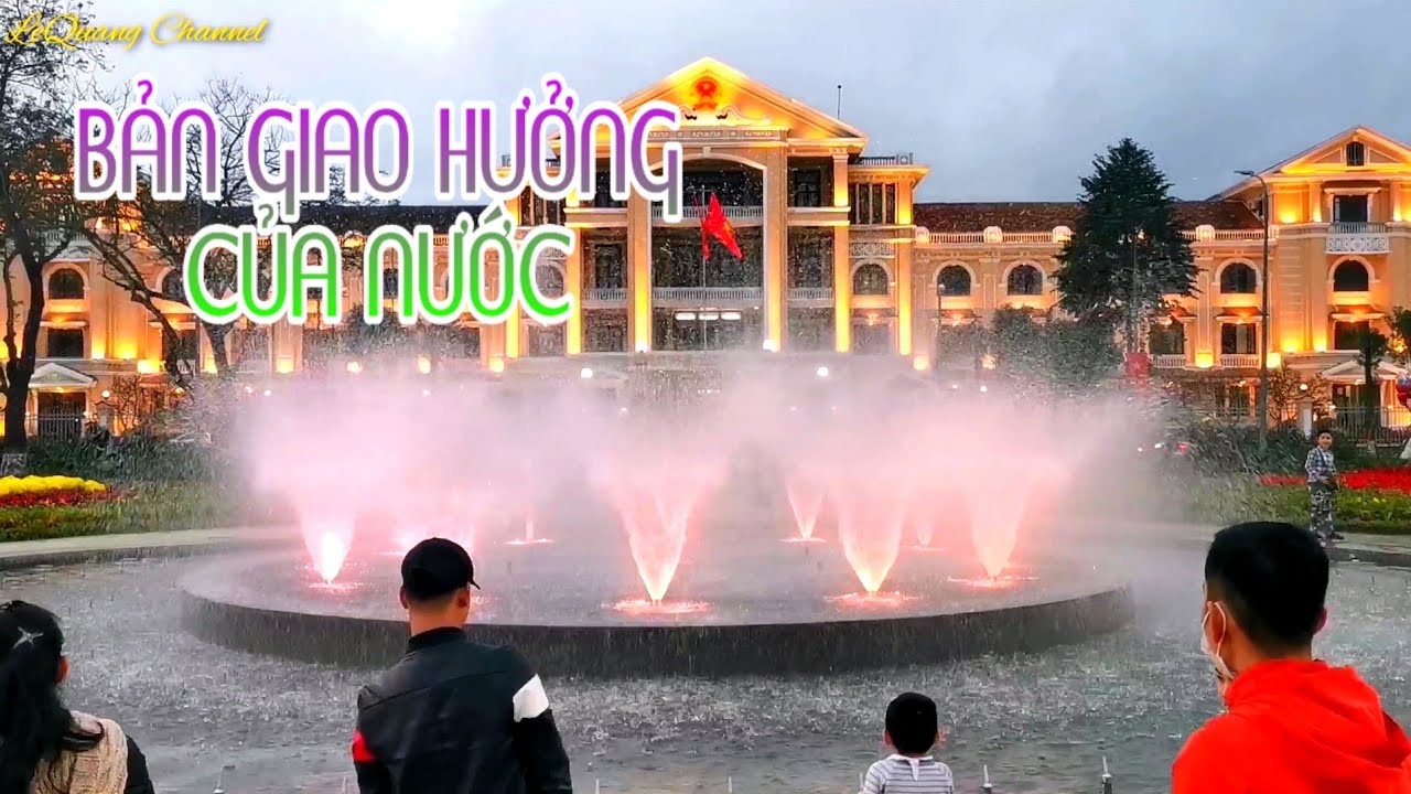 Chiêm ngưỡng màn nhạc nước tuyệt vời của Đài phun nước bên bờ sông Hương | Leaquang Channel
