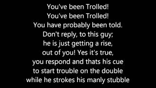 You've been trolled with lyrics [HD]