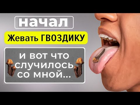 Просто начал жевать ГВОЗДИКУ… Как избавится от множества недугов!!! Польза и вред гвоздики