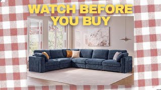 JJJ Oversized Modular Sectional Sofa Review — Cloud Comfort Deal