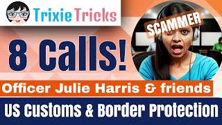 Exposing Customs Scam: Trixie's Tactical Torment