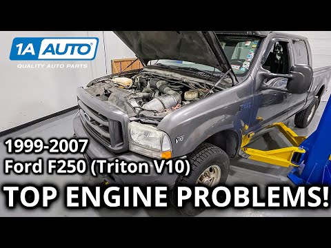 Top Common Engine Problems 1999-2007 Ford F-250 Truck