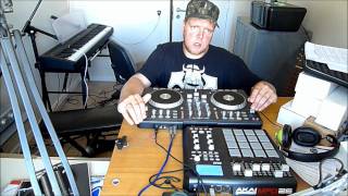 Custom Traktor Pro 2 mapping for Numark Mixtrack Pro and Akai MPD 26