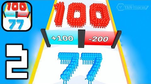 Crowd Number Run 3D - Gameplay Walkthrough Part 2 Number Chase (Android,iOS)