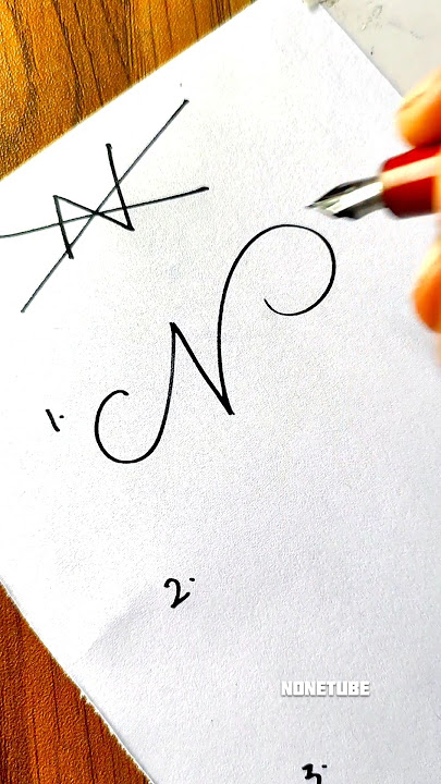 How to sign the letter N? ❤