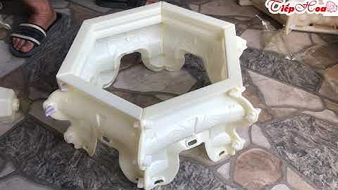 Hướng dẫn từng chi tiết cách lắp chân đôn quỳ lục giác 50