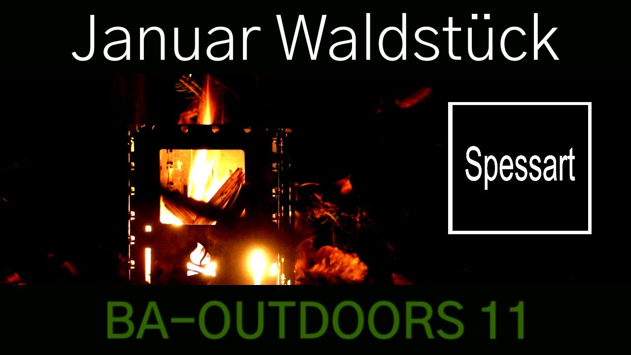 ⁣BA-OUTDOORS Ep. 11 - Januar Waldstück. Aufwachen vor Kälte