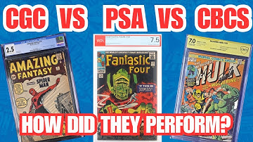 CGC vs PSA vs CBCS: hoe presteerden ze?