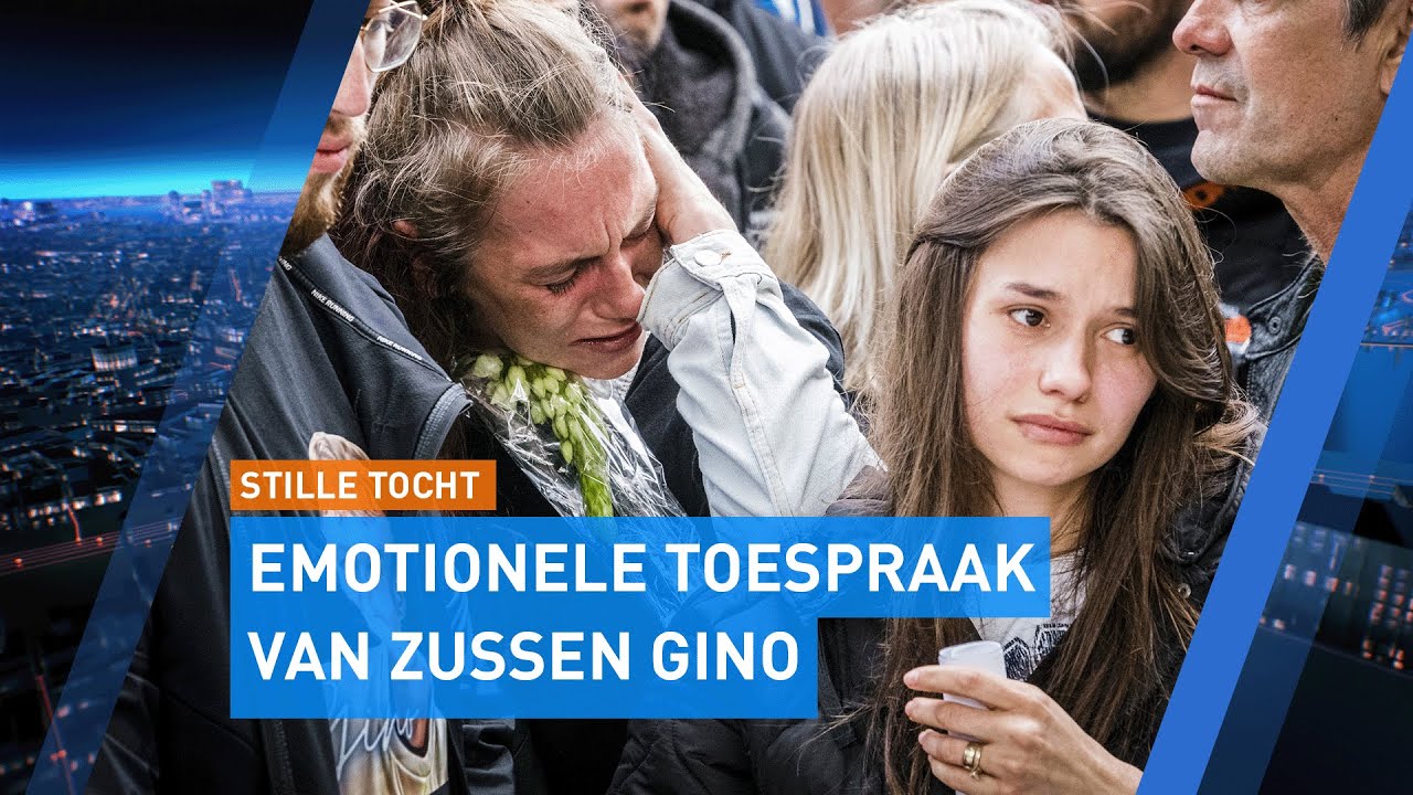 Veel emotie bij zussen van Gino tijdens stille tocht: 'We bleven hoop houden' | Hart van Nederland