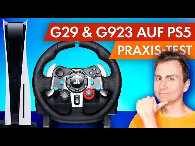 Logitech G29 & G923 auf PS5 (Review/Test) Wie gut sind die SimRacing Wheels  an der PlayStation 5? 