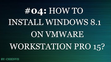 VMware Workstation #04| How to Install Windows 8.1 on VMware Workstation 15 Pro?