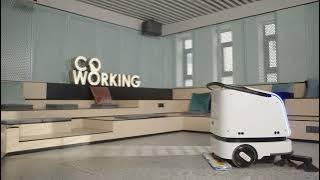 iMop is a small product in its robot series unmanned sweeper.