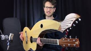 tonedevil model d imported harp guitar demo