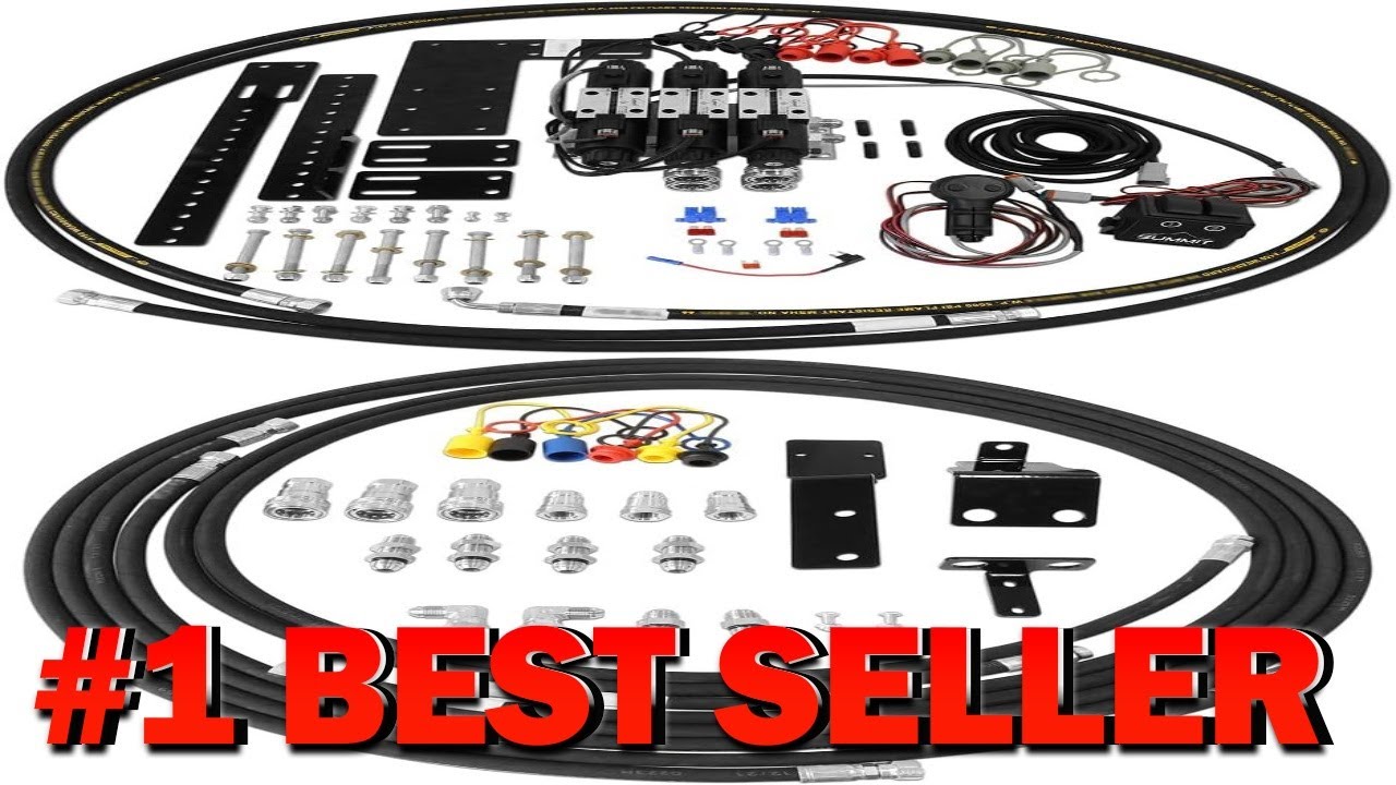 Комплект заднего гидравлического клапана Summit Hydraulics с передним третьим функционалом для Ku...