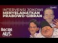 Intervensi jokowi mencegah hak angket dan menyelamatkan prabowogibran  bocor alus politik