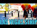 【4K⁶⁰】 LAS VEGAS STRIP || SUNDAY WALKING TOUR MGM TO FASHION SHOW MALL 🌡58°F FEBRUARY 21, 2021