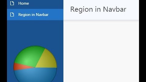 How To Display Region In Side Navigation Menu In Oracle Apex