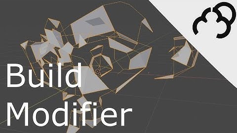 Blender 2.8 - Build Modifier