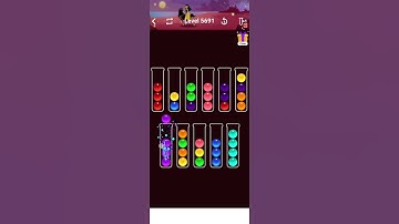 Color sort / Ball sort level 5691