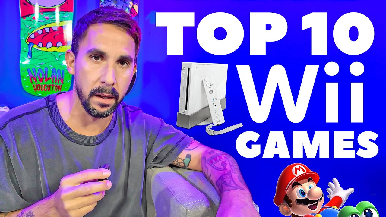 Top ten BEST Wii games of all time - YouTube
