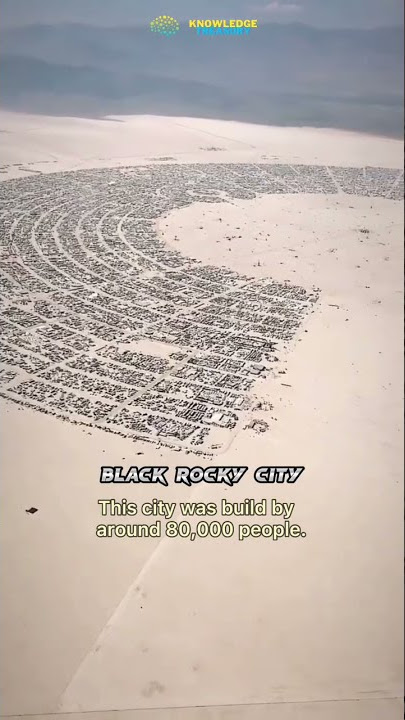 The Black Rock City by Burning Man project.