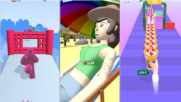 Blob Runner 3D vs Moshquito vs Coffee Stack Gameplay Walkthrough Android iOS #5