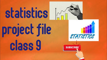 Statistics project file class 9th mathematics.....😍😍