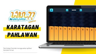 Lagu Karatagan Pahlawan Menggunakan Aplikasi Gamelanku