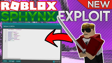 [TRIAL] ROBLOX Exploit/Hack: Sphynx LUA C EXECUTOR! (SCRIPTS) (2017) (PATCHED)