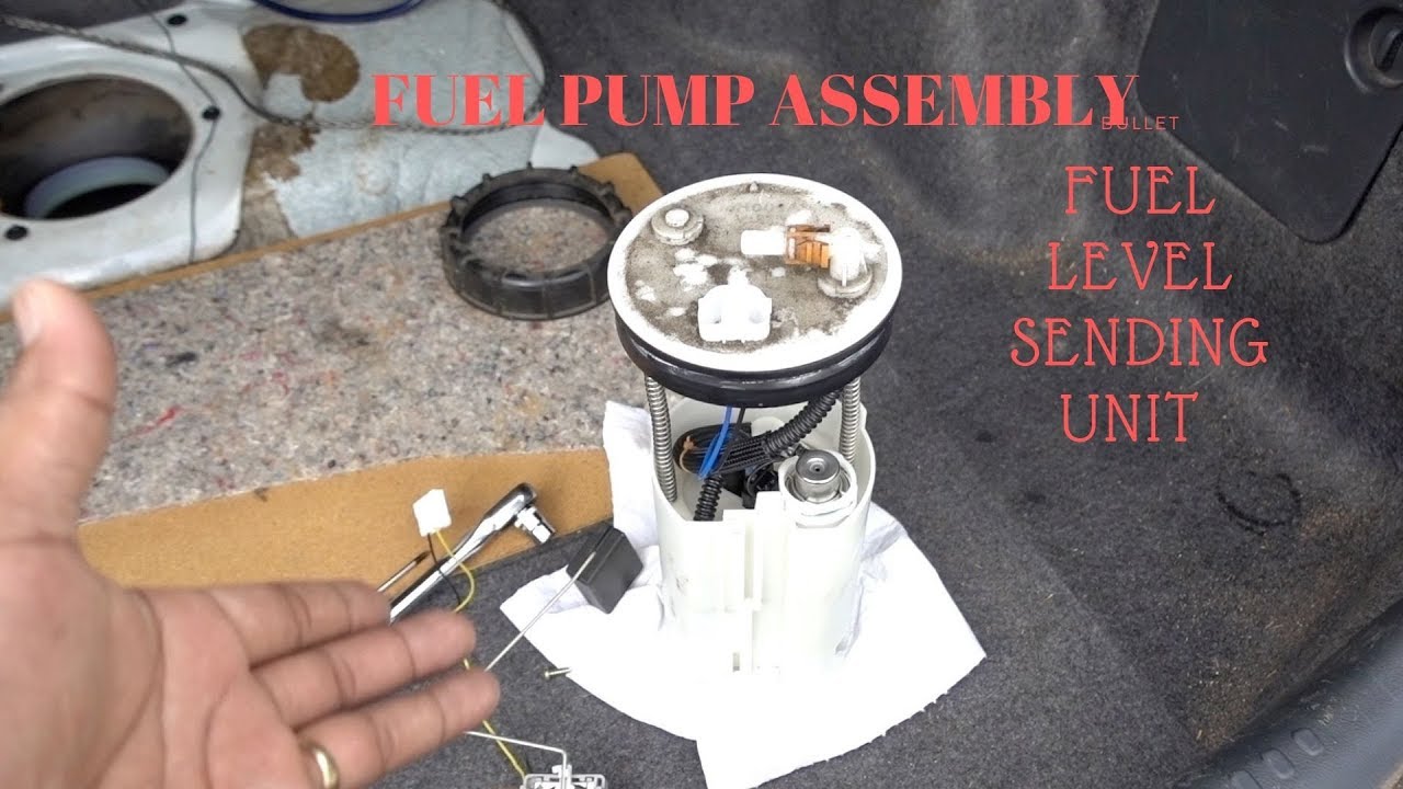 2004 Accord Fuel Level Sending Unit Replacement - YouTube
