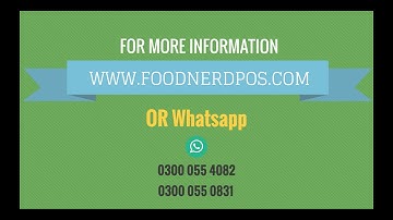 Quick Overview of Foodnerd POS Solution - URDU