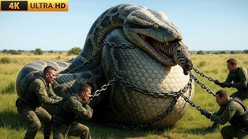 Fearless Guardians Battle a Giant Python to Free a Trapped Zebra!