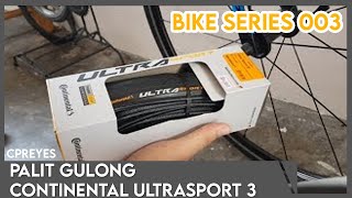 Palit Gulong sa Bike | Pudpod na + Continental Ultrasport 3