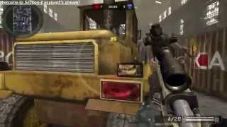 Celebrity jumping mid air kill with m217 sniper | warface Wealth