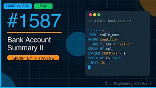 Information Leetcode 1587 Bank Account Summary II News