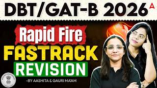 DBT | GAT B 2026 | DBT / GAT B RAPID REVISION | GAT B Marathon