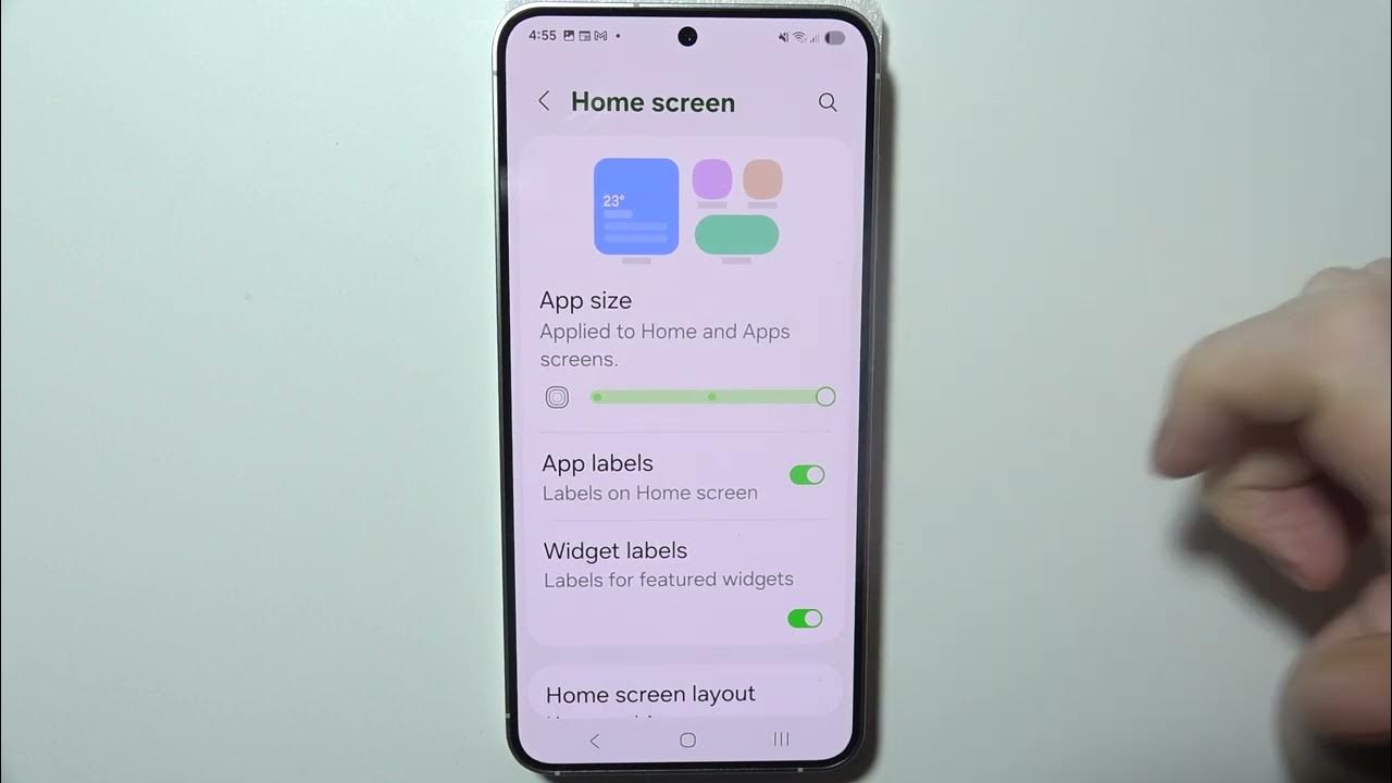 samsung-galaxy-s25-how-to-change-app-icons-size-youtube