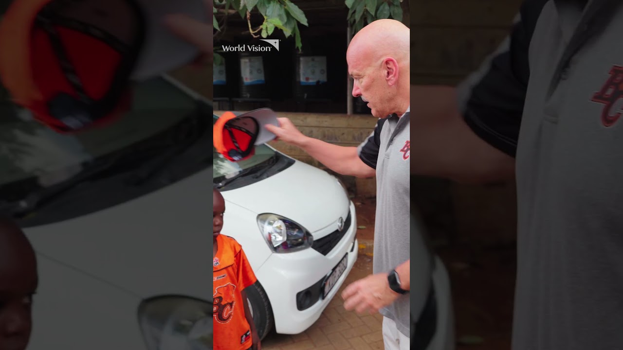 Young Boy With BC Lions Jersey In Kenya | BEYOND BORDERS | KENYA EXPEDITION WITH WORLD VISION - EP 1