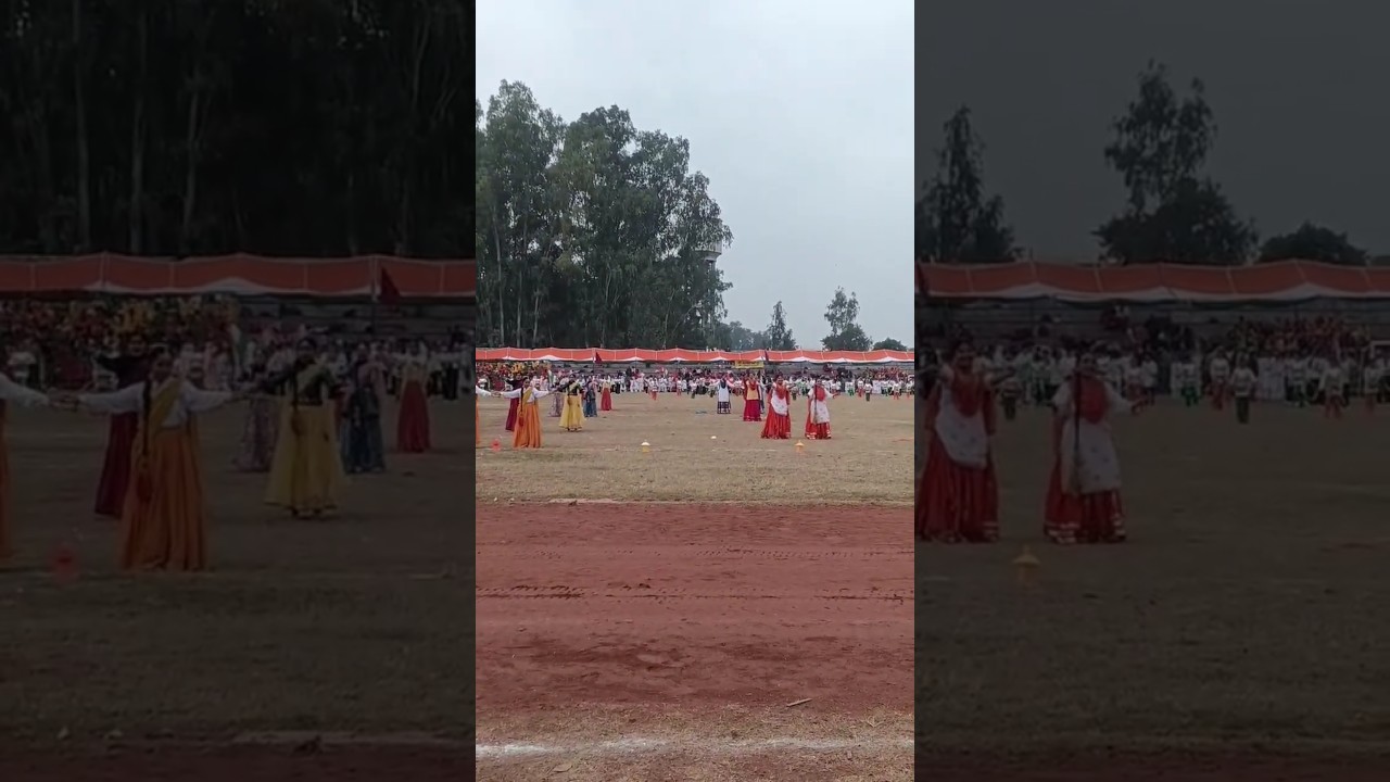 Group Dance| Mera Desh Hove Punjab | 77th Republic Day Function Students of District Pathankot