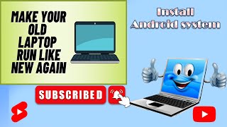 😮👉How to revive your old computer. INSTALL ANDROID SYSTEM IN OLD LAPTOP👈✅#tech #technology