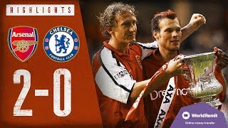 😍TWO STUNNING GOALS! Arsenal 2-0 Chelsea | FA Cup Final highlights | 2002