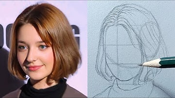 Easily master face Drawing for beginners with these Technique | Portrait Drawing Tutorial