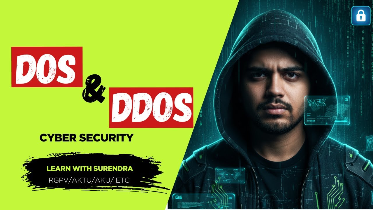 DoS and DDoS Attacks in Cyber Security | Difference, Types & Prevention | University Exams