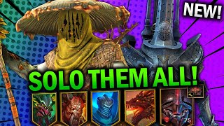 6 BEST CHAMPIONS to SOLO Dungeon Bosses?! (Updated) - Raid: Shadow Legends Tier List Guide