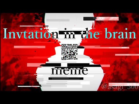 【OC/創作】Invitation in the brain/meme