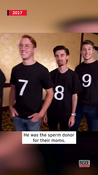 Sperm Donor Met All 19 of His Children at Once #shorts
