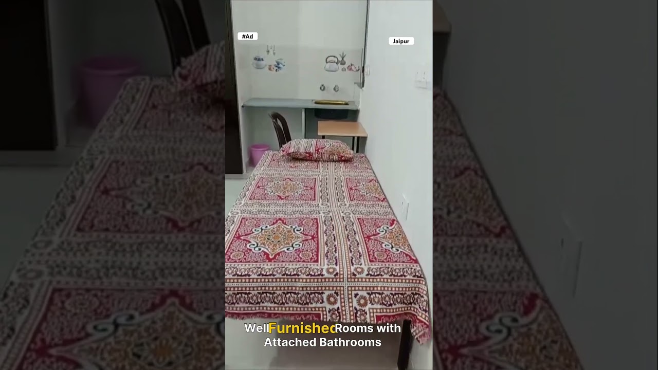 Radha Kunj Girls PG Mansarovar Jaipur | 2 & 3 Seater Rooms with Meals & Facilities