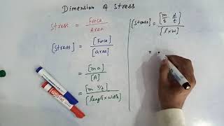 dimensions of stress